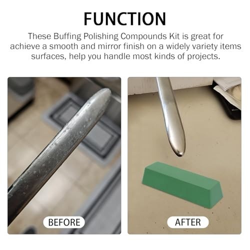 Buffing Polishing Cutting Compounds Kit – 20 Oz, 3 Pcs for Stainless Steel, Alum