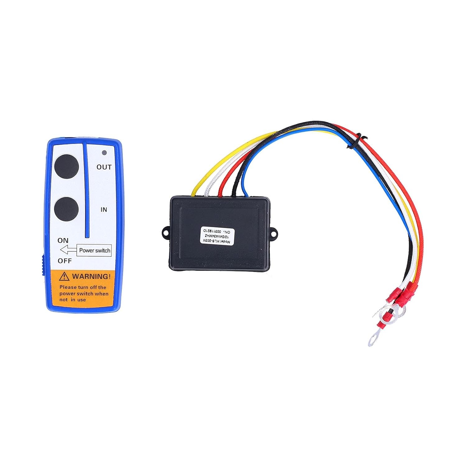12V Winch Remote Control Kit Dump Trailer Wireless Electric Winch Switch
