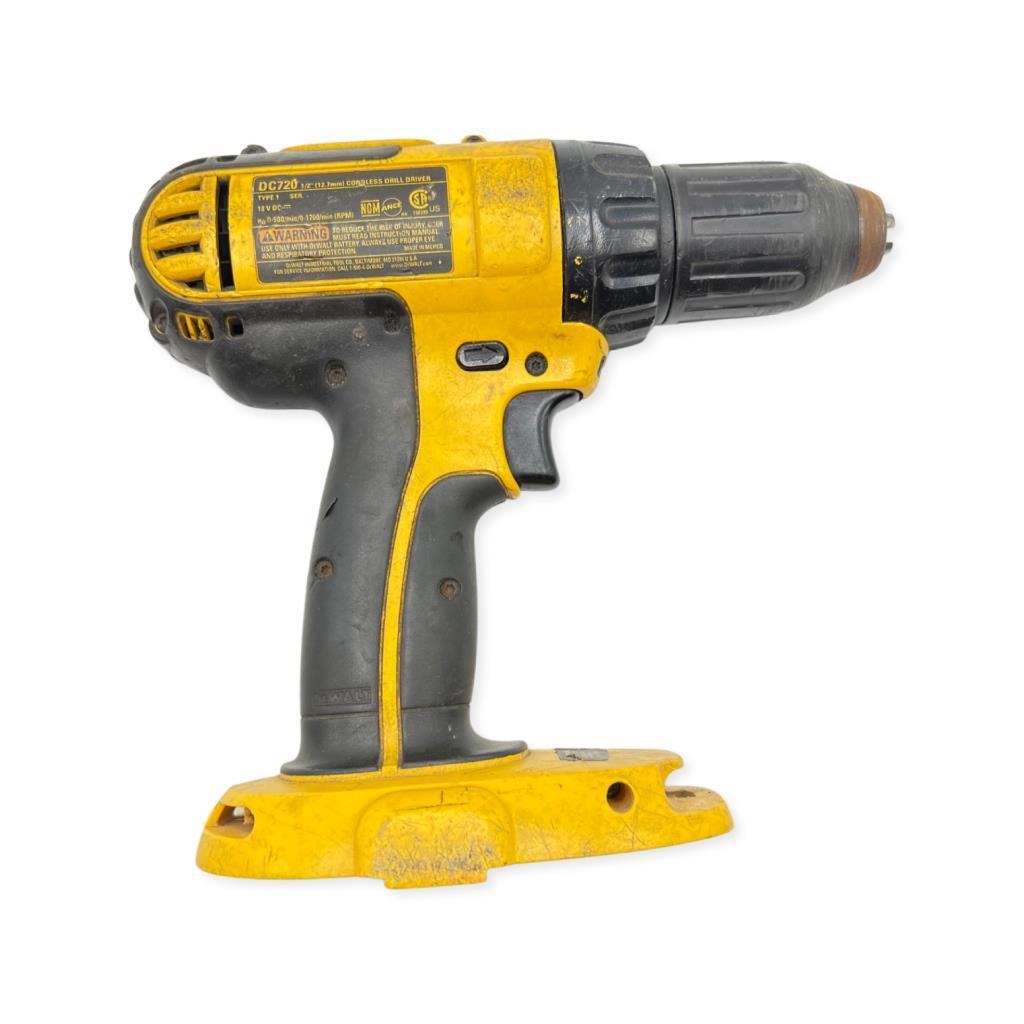 Dewalt DC720 1/2&Prime; Cordless Handheld Drill 18V 12.7mm