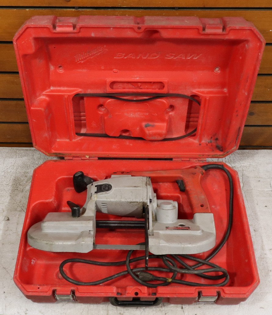 Milwaukee 6230 Deep Cut Portable Band Saw 120V 6A Heavy Duty Corded Tool w/ CASE