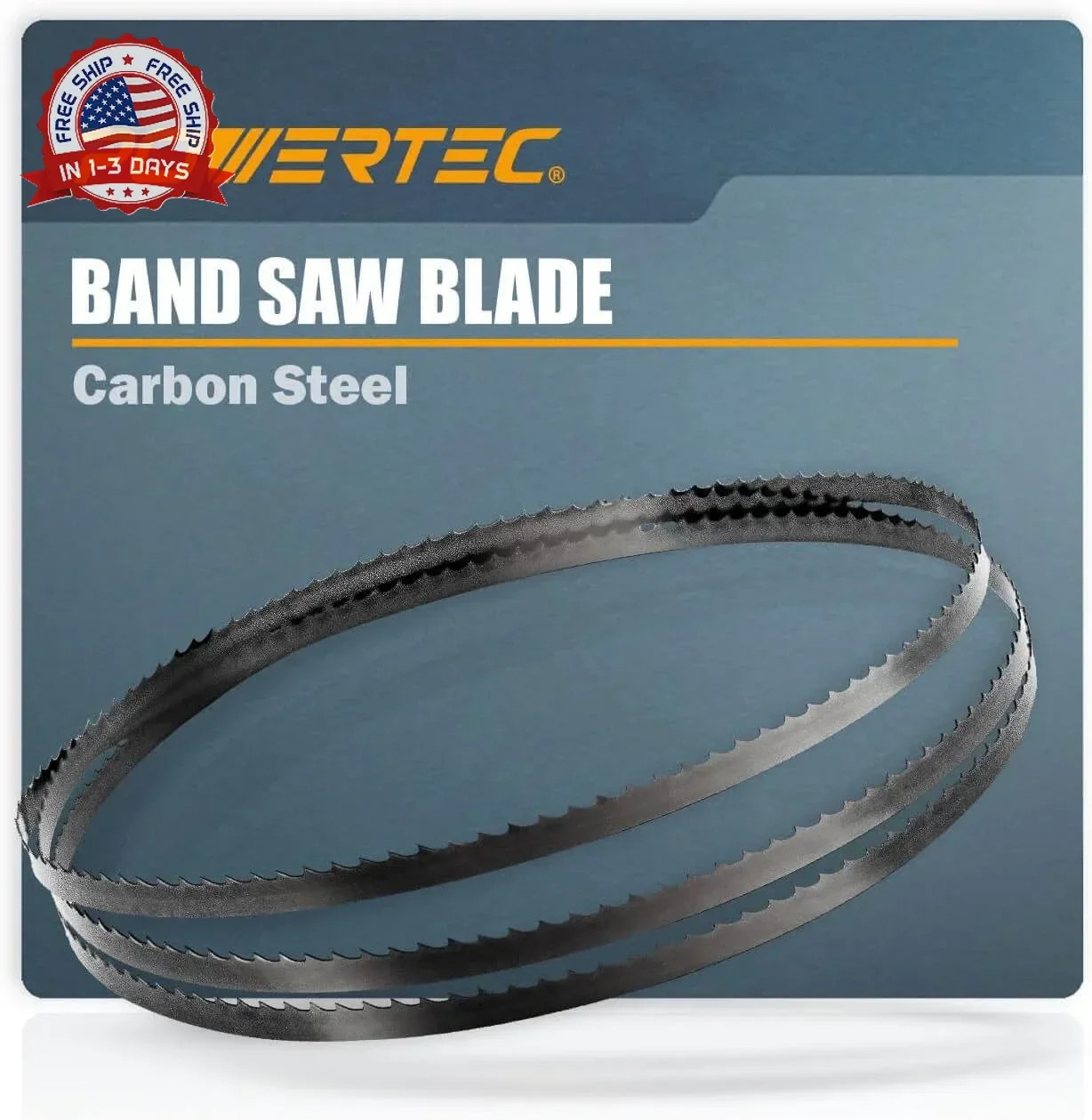 93 1/2 Bandsaw Blade 3/16 10 TPI Carbon Steel for 14 Woodworking Saws
