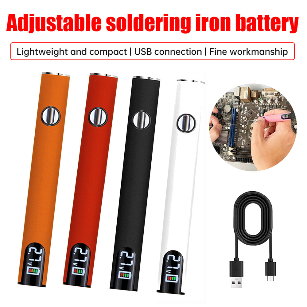 1-5 650mAh Welding Battery Pen Wireless Electric Soldering Tool USB Rechargeable