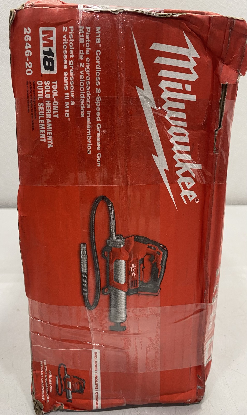 M18 18V Lithium-Ion Cordless Grease Gun 2-Speed (Tool-Only) 2646-20
