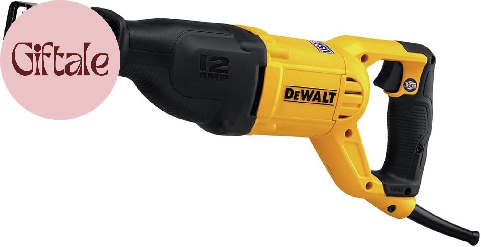 Reciprocating Saw, 12 Amp, 2,900 RPM, 4-Position Blade Clamp, Variable Speed Tri