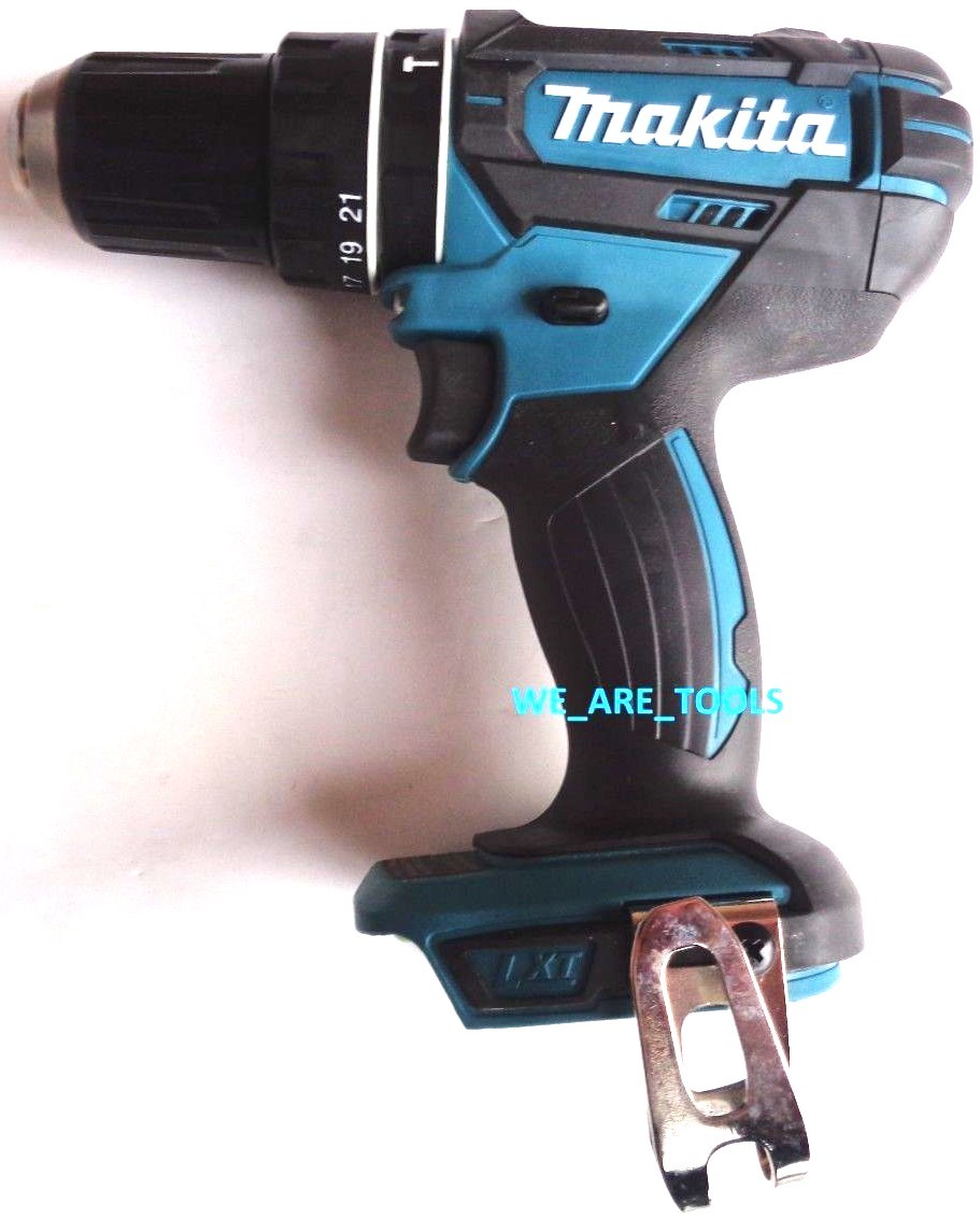New Makita 18V XPH10 Cordless 1/2&Prime; Battery Hammer Drill Driver 18 Volt LXT