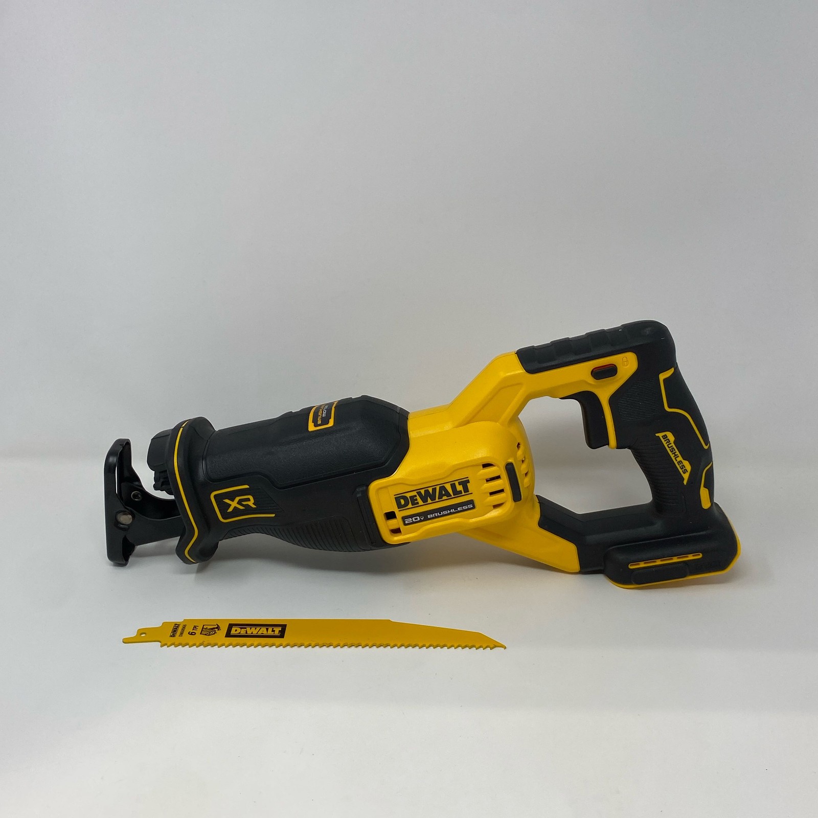 DEWALT 20V MAX XR Reciprocating Saw DCS382B Tool Only Yellow/Black