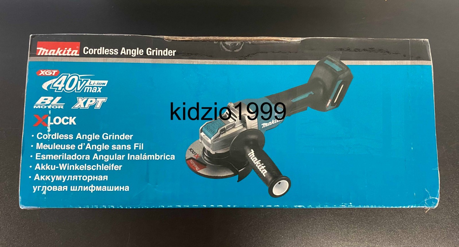 Makita GAG13Z 40V XGT Brushless 4‑1/2&Prime;/5&Prime; X‑LOCK Paddle Switch Angle Grinder NEW