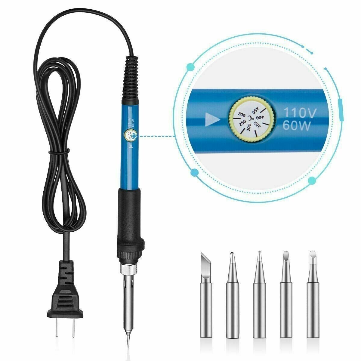 Soldering Iron Electric Gun Adjustable Temperature 200-450℃ Welding Solder Wire