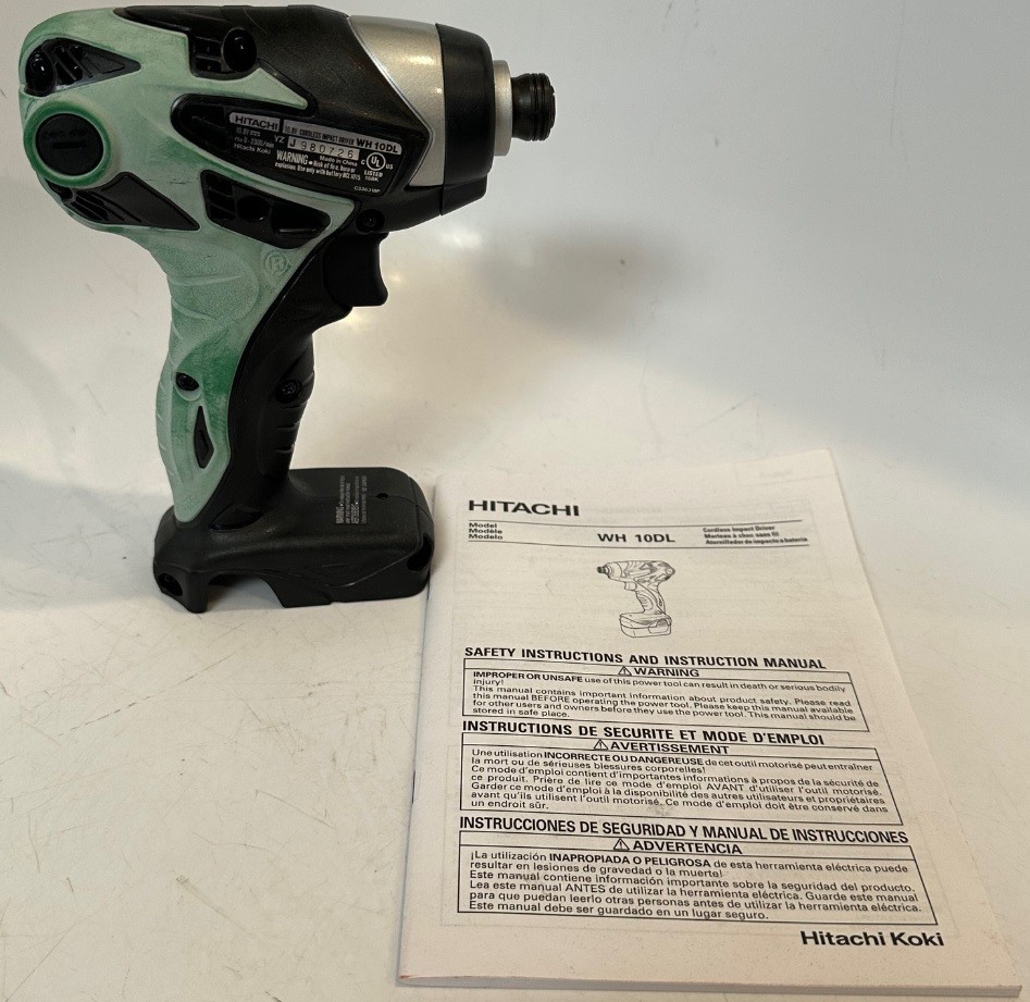 Hitachi Koki / Hikoki WH10DL 10.8V Impact Driver Cordless.