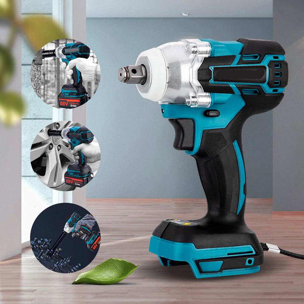 520N.m 18V 1/2&Prime; Cordless Brushless Impact Wrench For Makita Battery DTW285Z USA