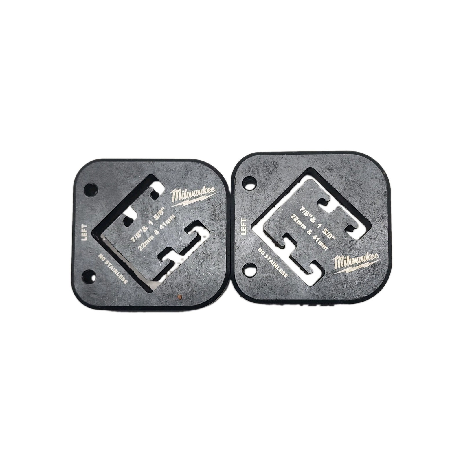 Milwaukee Tool 49-16-1578 Strut Shearing Dies 7/8” & 1-5/8” X 1-5/8” 2 Piece