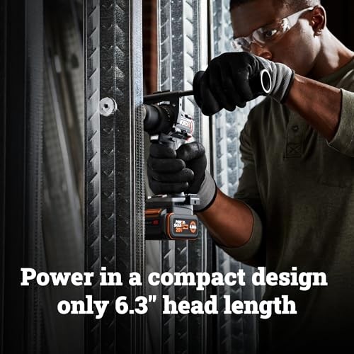 WORX Cordless Drill Driver 20V 930 in.lbs Brushless 4.0Ah