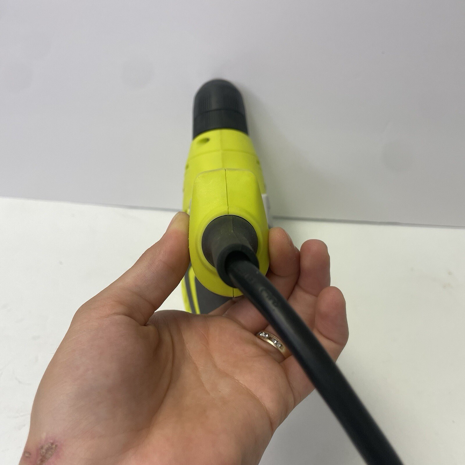 Ryobi 3/8 Inch Corded Power Drill 5.5 Amp Variable Speed Trigger D43K – Used
