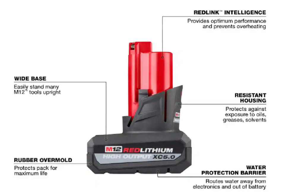 New Milwaukee M12 FUEL 3/8&Prime; High Speed Ratchet 2567-20 & 48-59-2452S Batt. Kit
