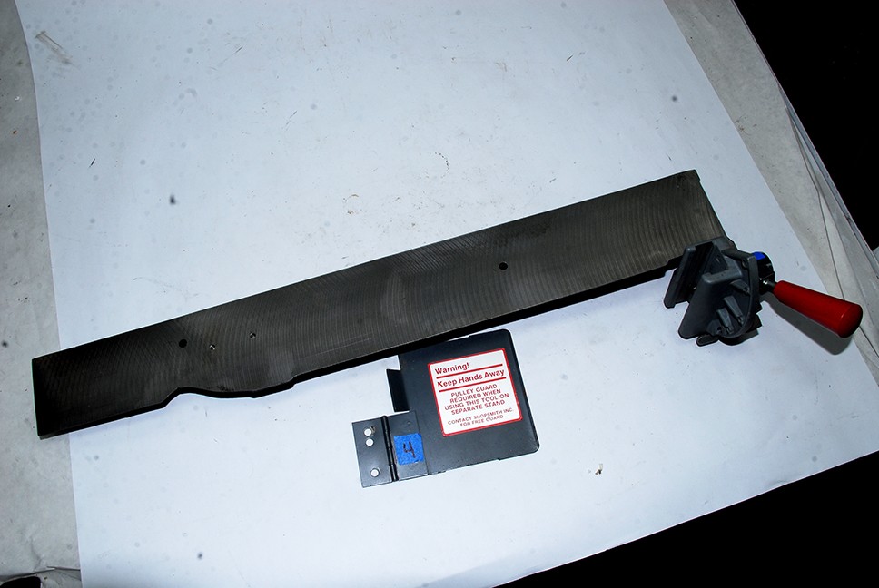 ShopSmith Mark V 4 INCH Jointer Fence With Rear Guard (Slide is good) (#4)