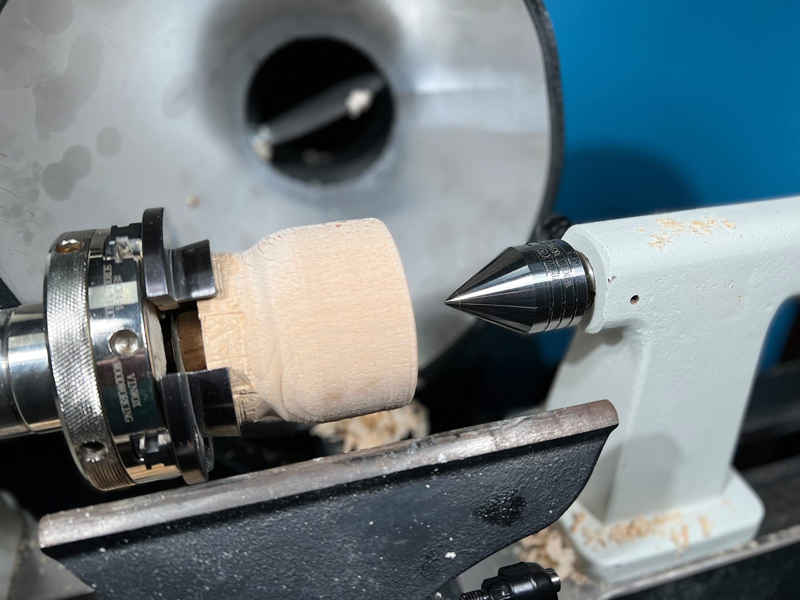 Wood Lathe Carbide Tipped Live Center 2MT Morse Taper Shank 8mm Tip 60 Degree
