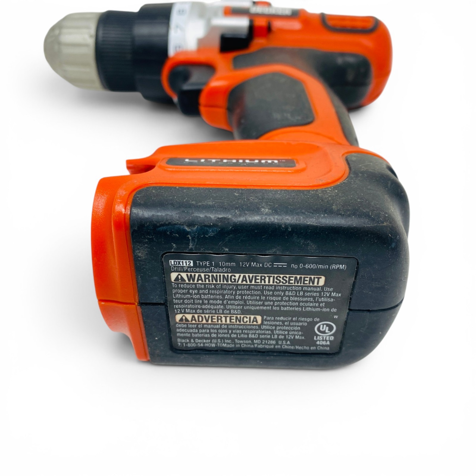 Black & Decker BDCS50 Tacklife SDR50DC Cordless Screwdriver Power Drill Lot 3 Pc