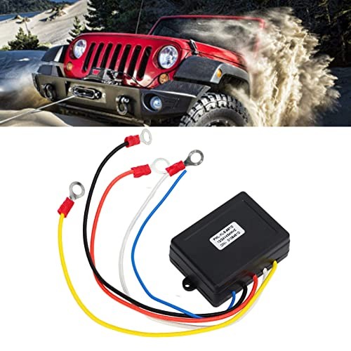 Wireless Winch Remote Control Kit – 12V 24V Handset Recovery Winch Controller