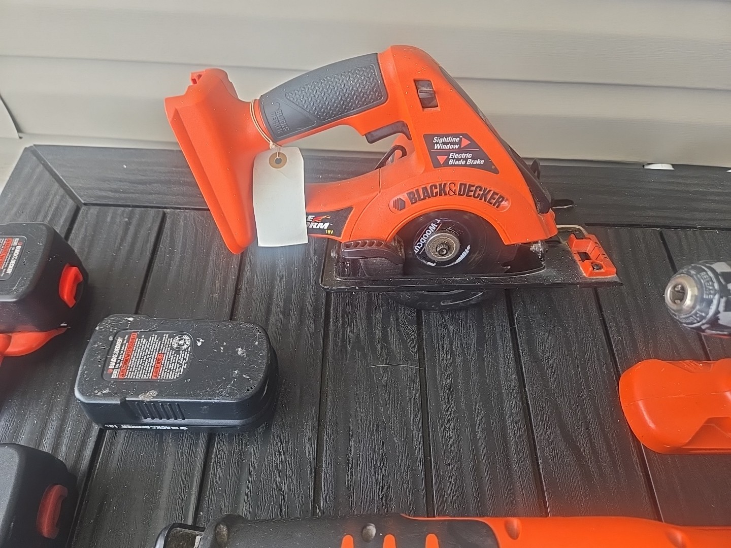 Black & Decker FireStorm 18V Cordless Tool Set: See Description Complete List