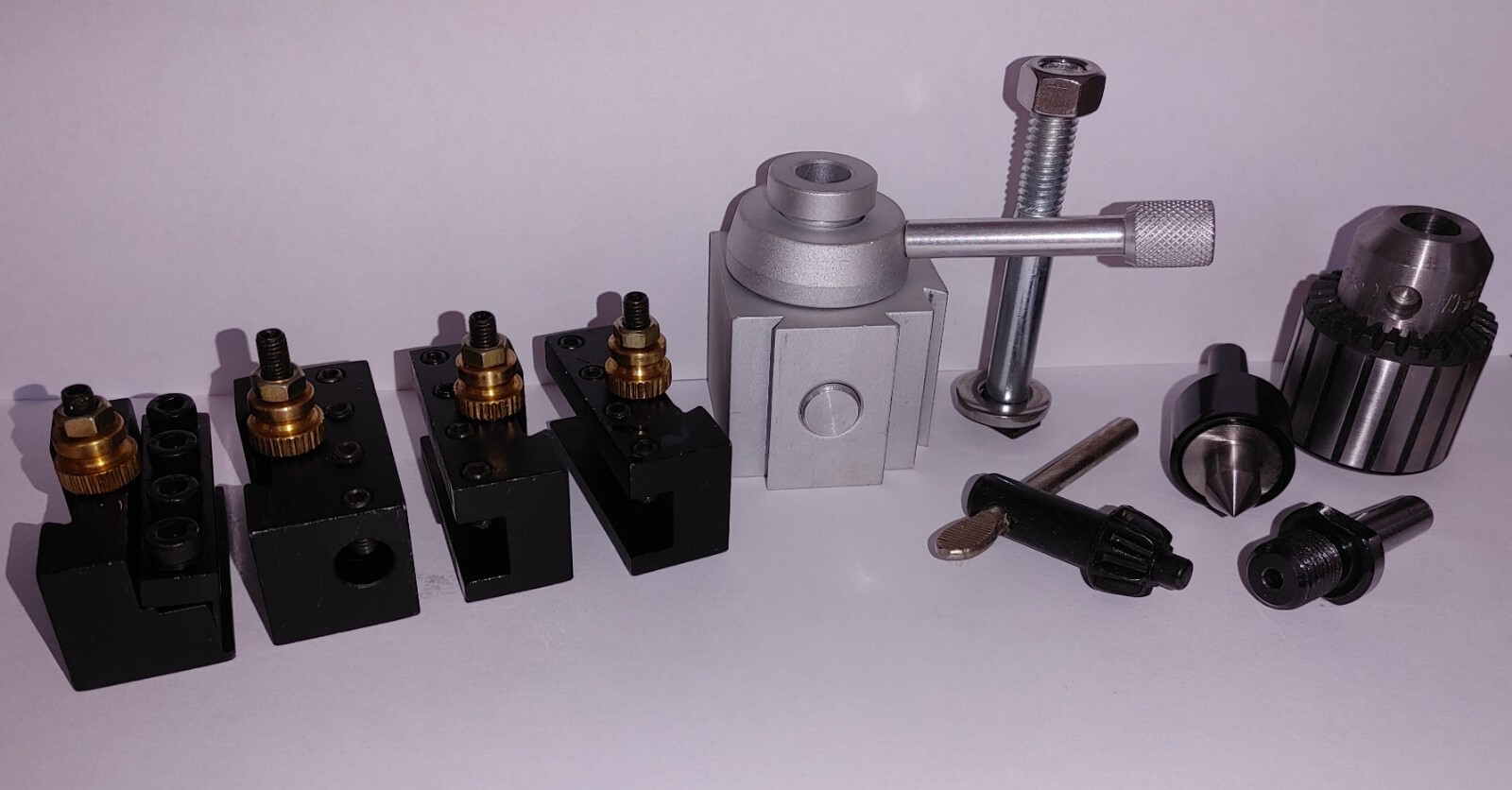 Sherline Lathe Quick Change Tool Post and Tooling Package « NEW » w/ parting blade