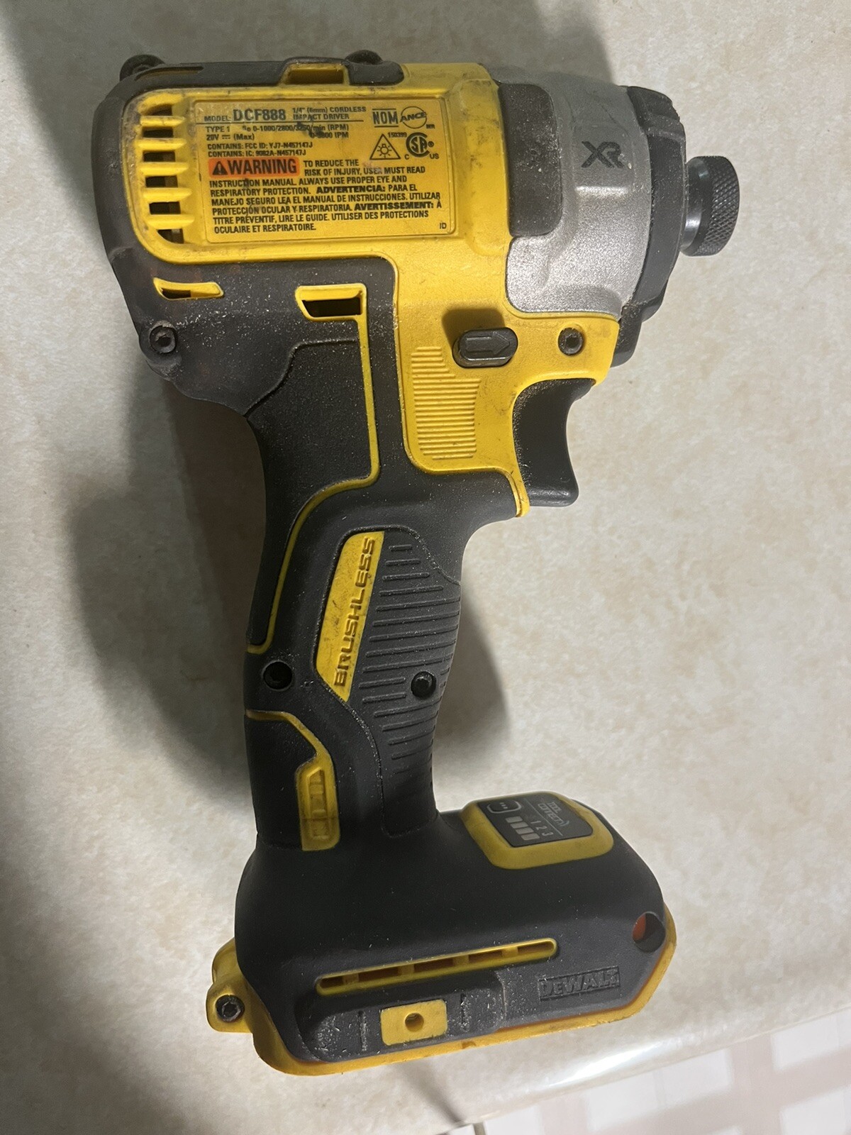 DEWALT 20-Volt MAX XR with Tool Connect Cordless Brushless 1/4 in. Impact Driver