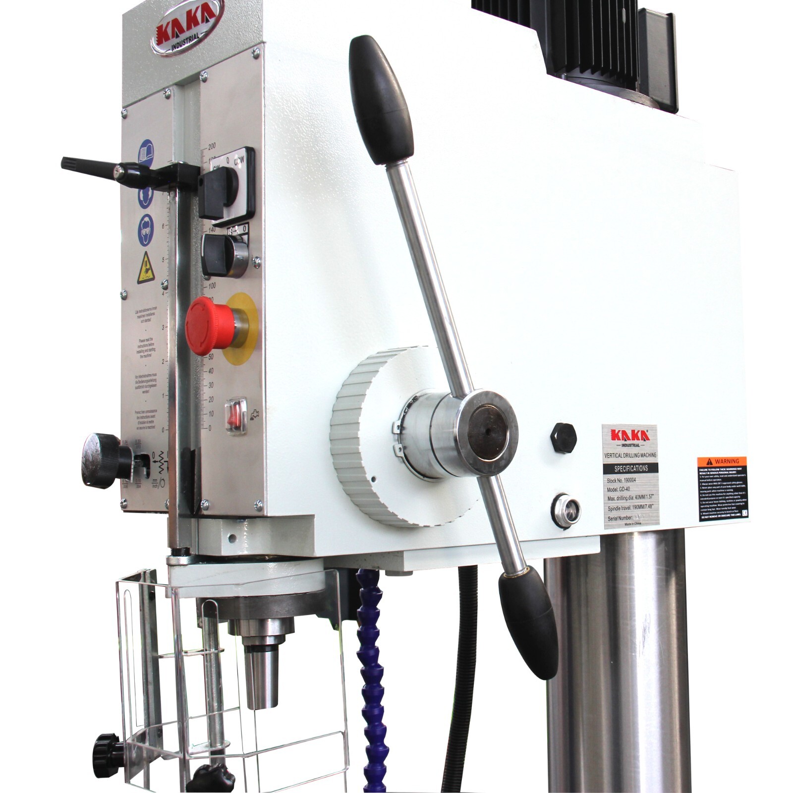 KAKA Industrial GD-40 Gear Head Vertical Drill Press Drilling Tapping Machine