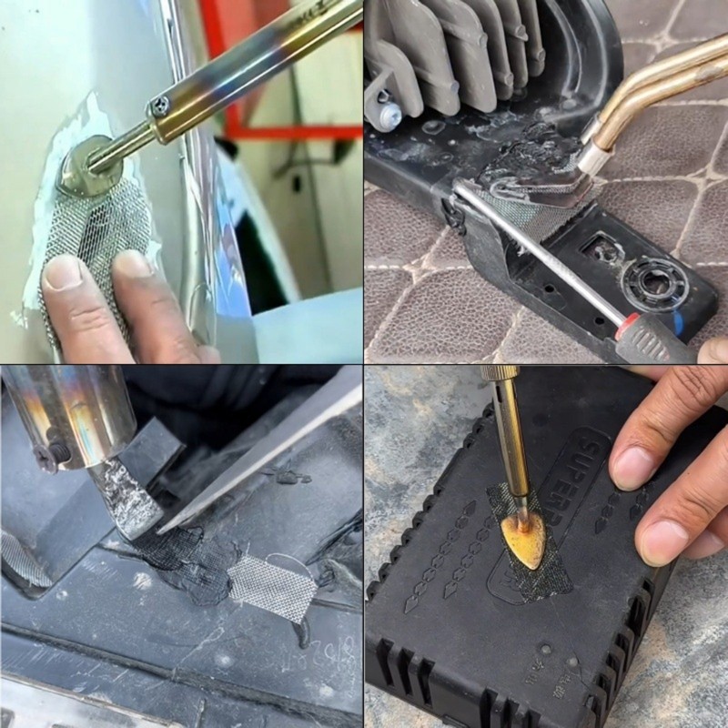 Easy Installation Vehicle Stainless Steel Bumper Body Repair Mesh 20x15cm 5x15cm