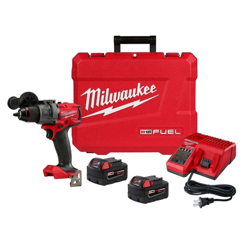 Milwaukee M18 Fuel 1/2Inch Hammer Drill/driver Kit