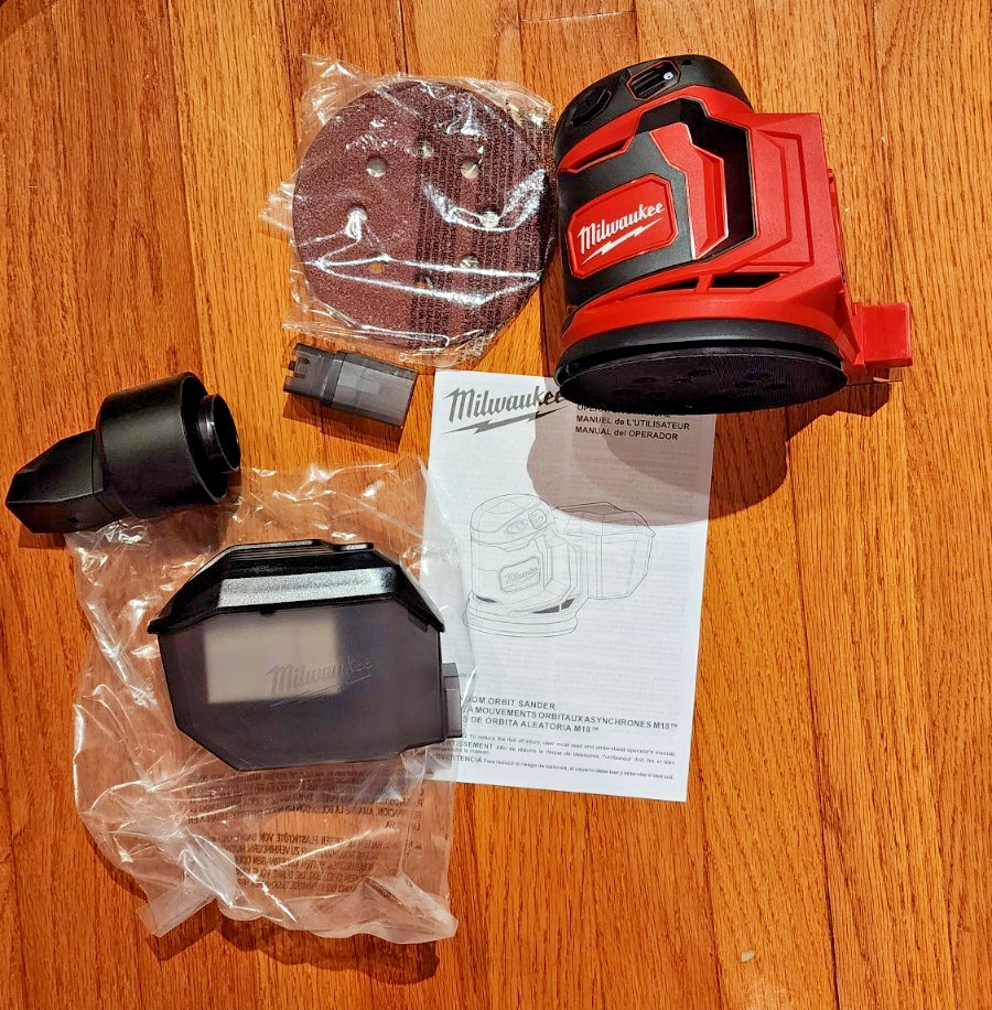 Milwaukee 2648-20 M18 3.0Ah Cordless 5&Prime; Random Orbit Sander OPEN BOX