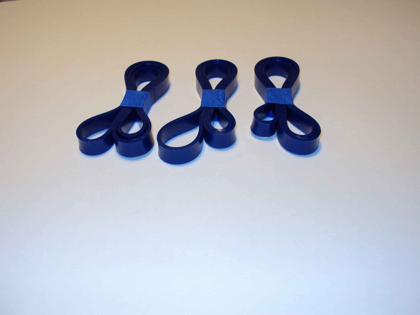 SET OF 3 BLUE MAX URETHANE BAND SAW TIRES FOR FINGERHUT TH358MC BAND SAW