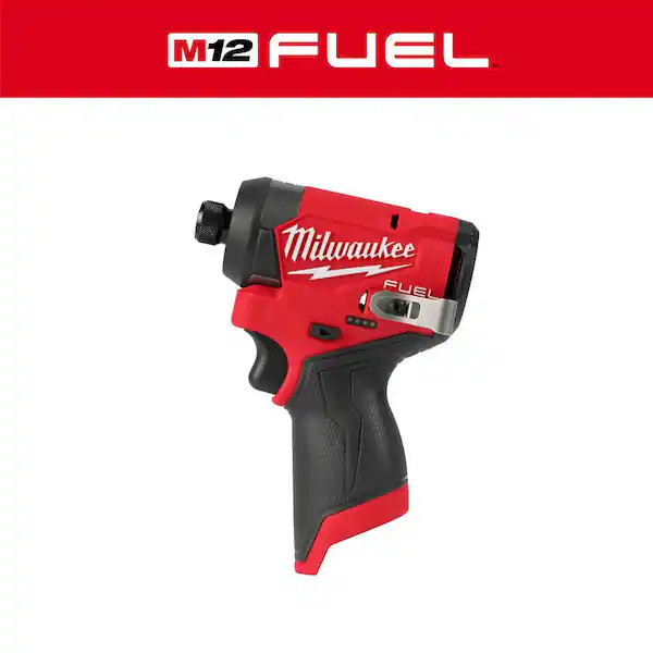 M12 FUEL 12V Lithium-Ion Brushless Cordless 1/4 in. Hex Impact Driver (Tool-Only