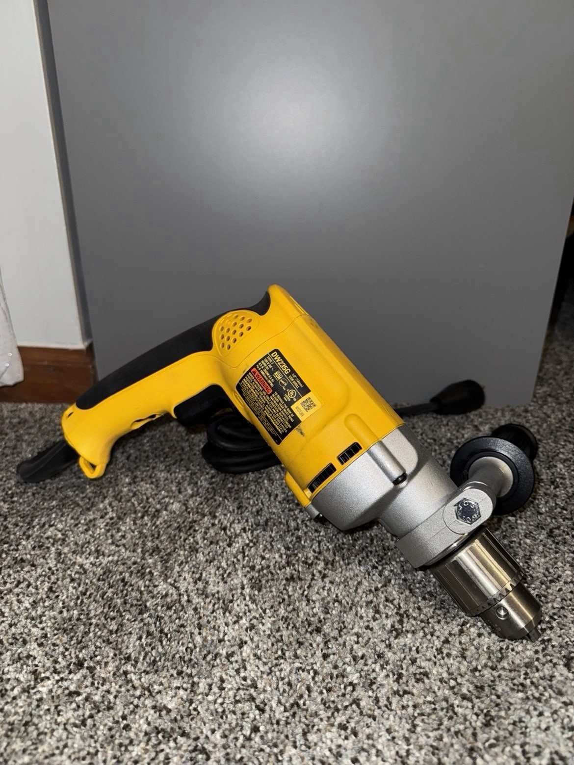 DEWALT DW235G 1/2&Prime; Variable Speed Corded Drill Yellow New With Box