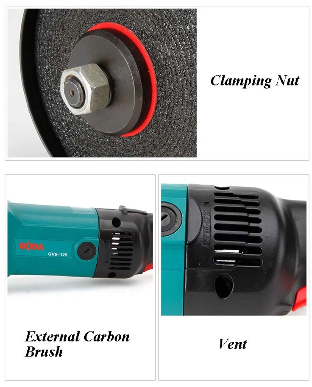 Handheld Straight Grinder 950W Industrial Metal Polishing Grinding Machine