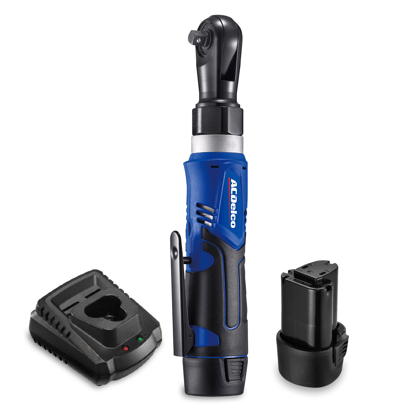 ACDelco ARW1209-P2 G12 Series 12V Li-ion 3/8” 45 ft-lbs. Ratchet Wrench Tool Kit