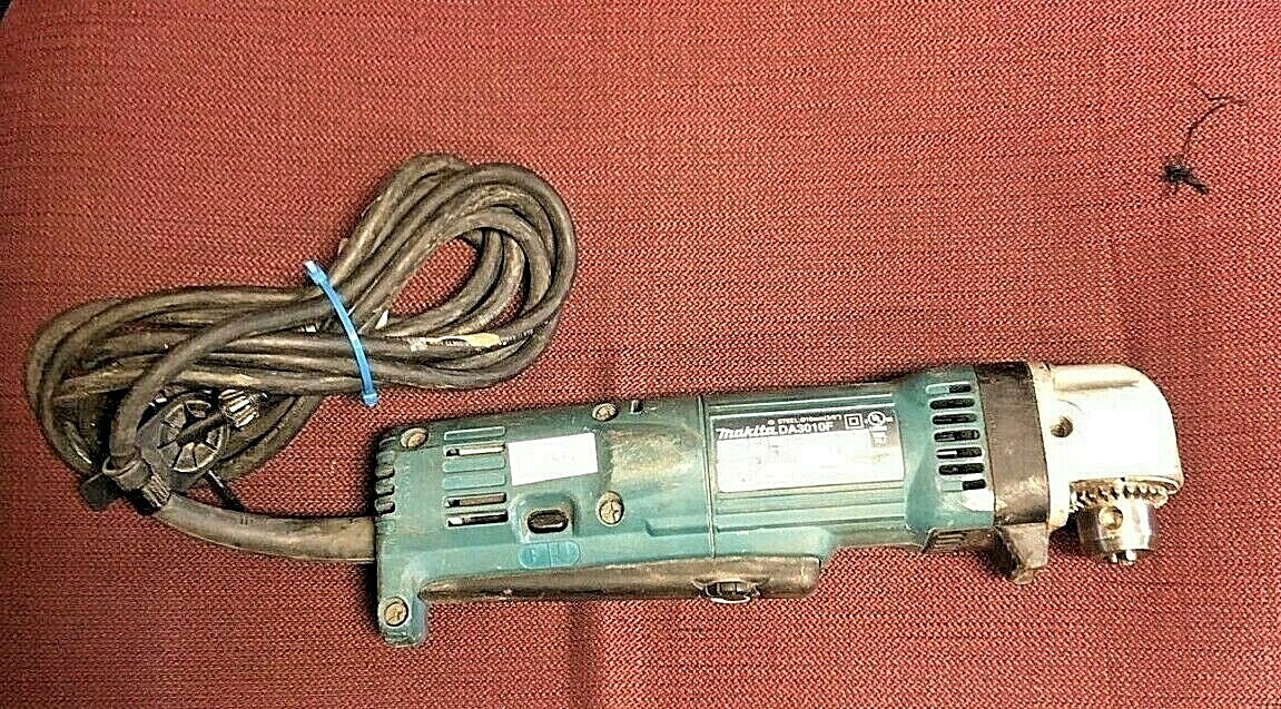 Makita DA3010F Right Angle Drill Tool Blue Body