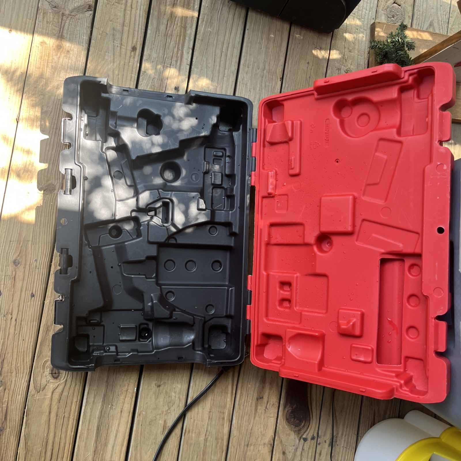 Milwaukee M18 FUEL 18V 2-Tool Red Combo Kit (3697-22) CASE AND CHARGER ONLY!!!!!