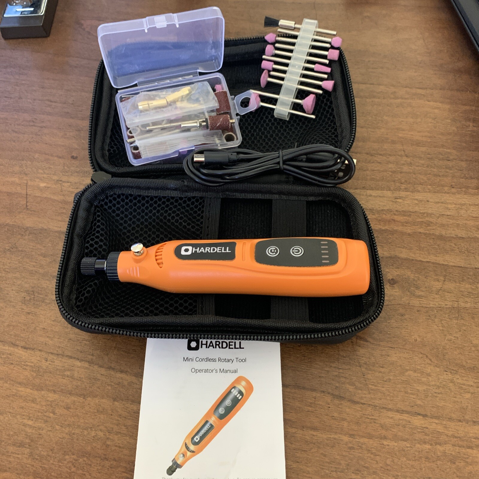hardell mini cordless rotary tool