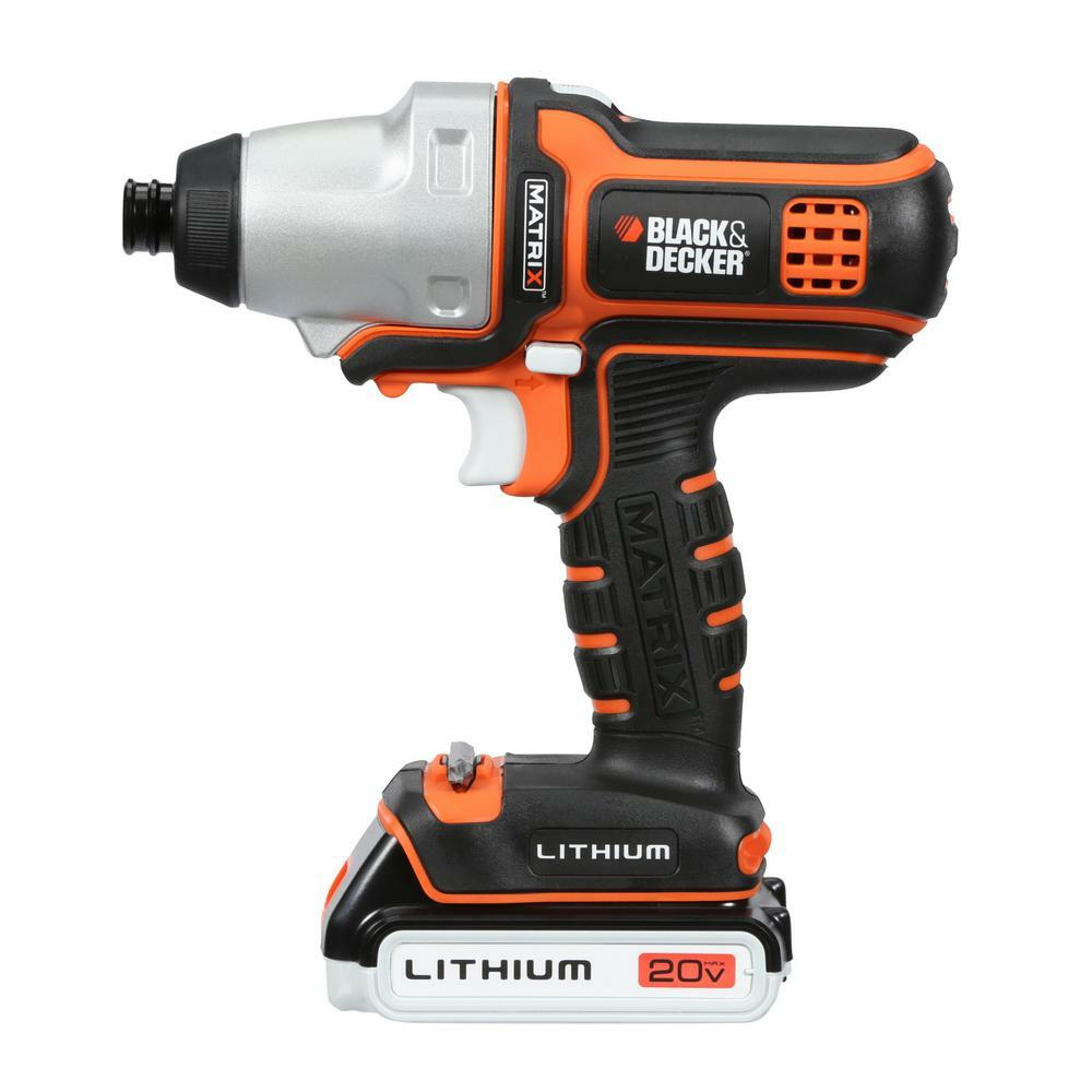 20-Volt Max Lithium-Ion Cordless Matrix Combo Kit with Storage Case (6-Tool)