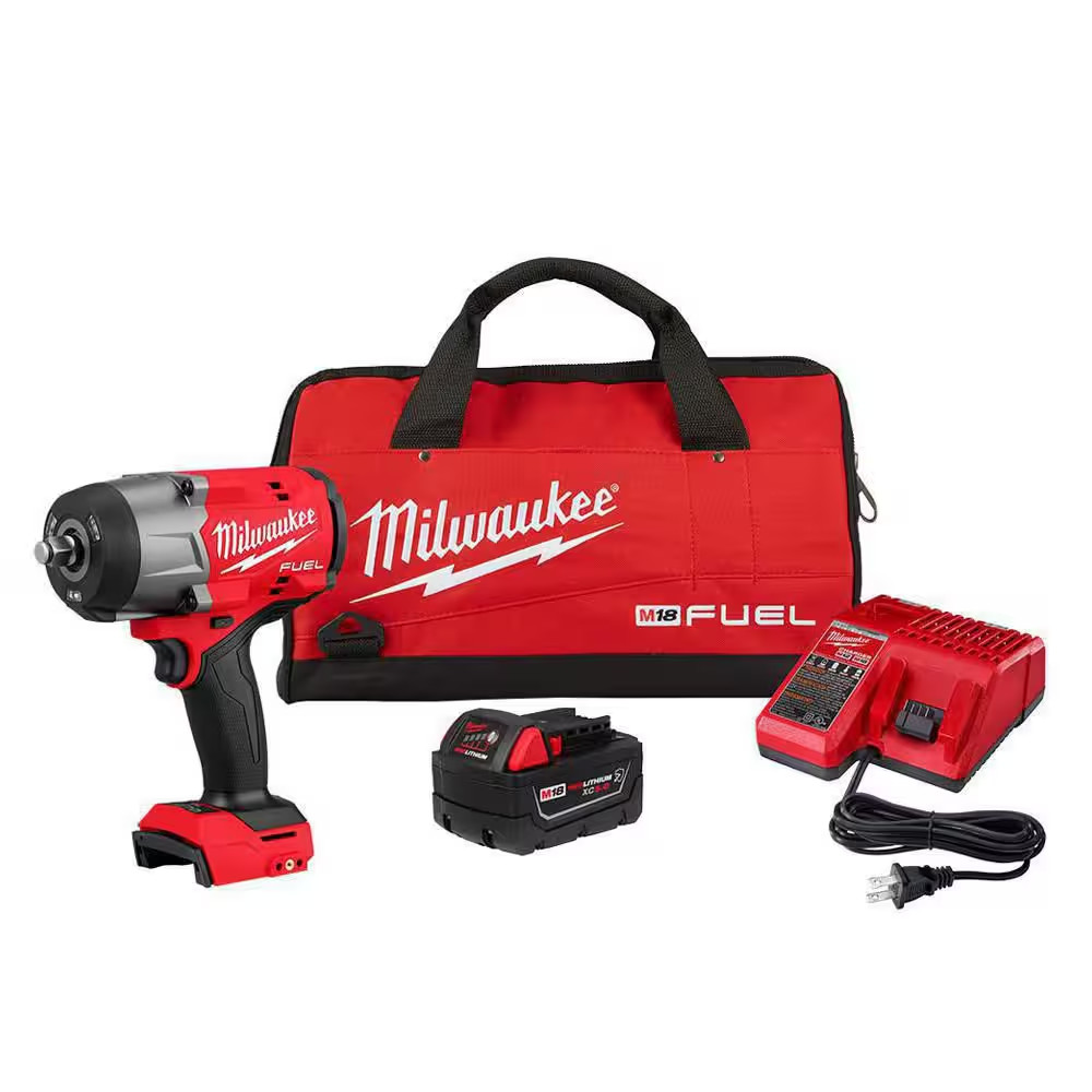 M18 FUEL 18V Lithium-Ion Brushless Cordless 1/2 In. Impact Wrench W/Friction Rin