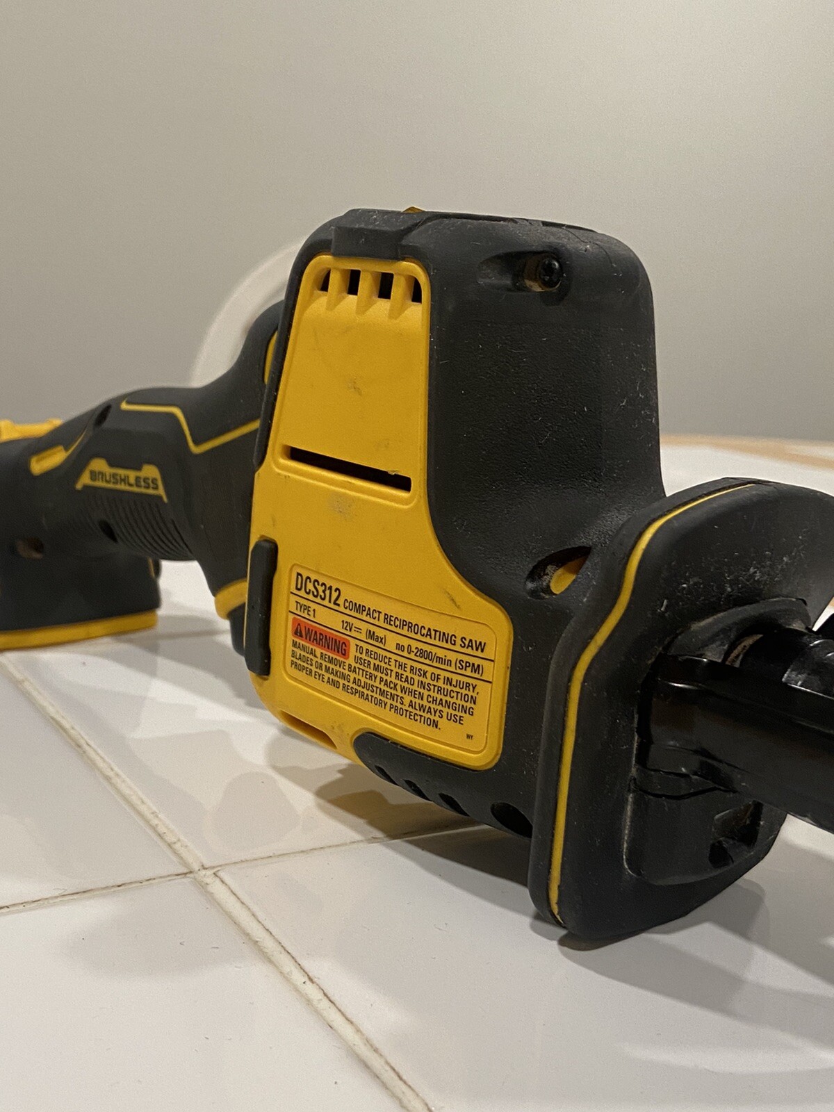 DEWALT DCS312 12V Cordless Reciprocating Saw **Tool Only
