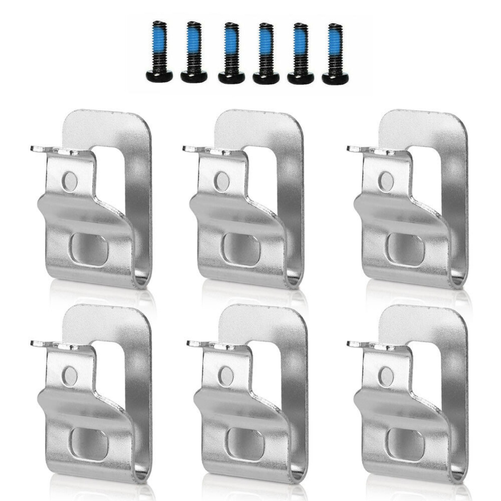 6pcs Belt Clip Hook For Dewalt 20V Drill Impact Driver Flashlight Tools DCD980 E