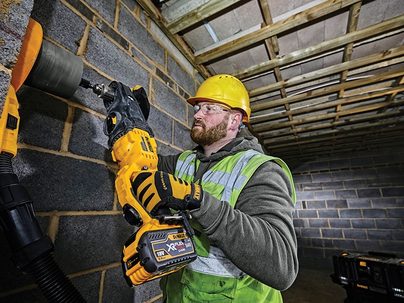 DEWALT DCD470N XR FlexVolt Right Angle/Diamond Core Drill 54V Bare Unit DEWDCD4