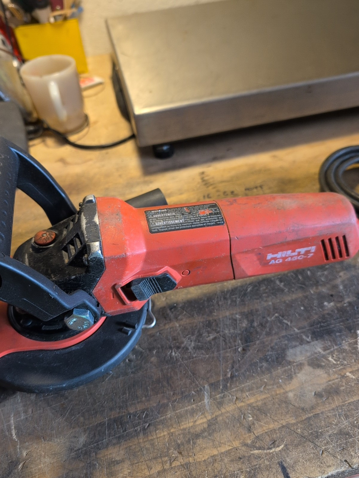 HILTI AG 450-7 Angle Grinder, Concrete Grinder