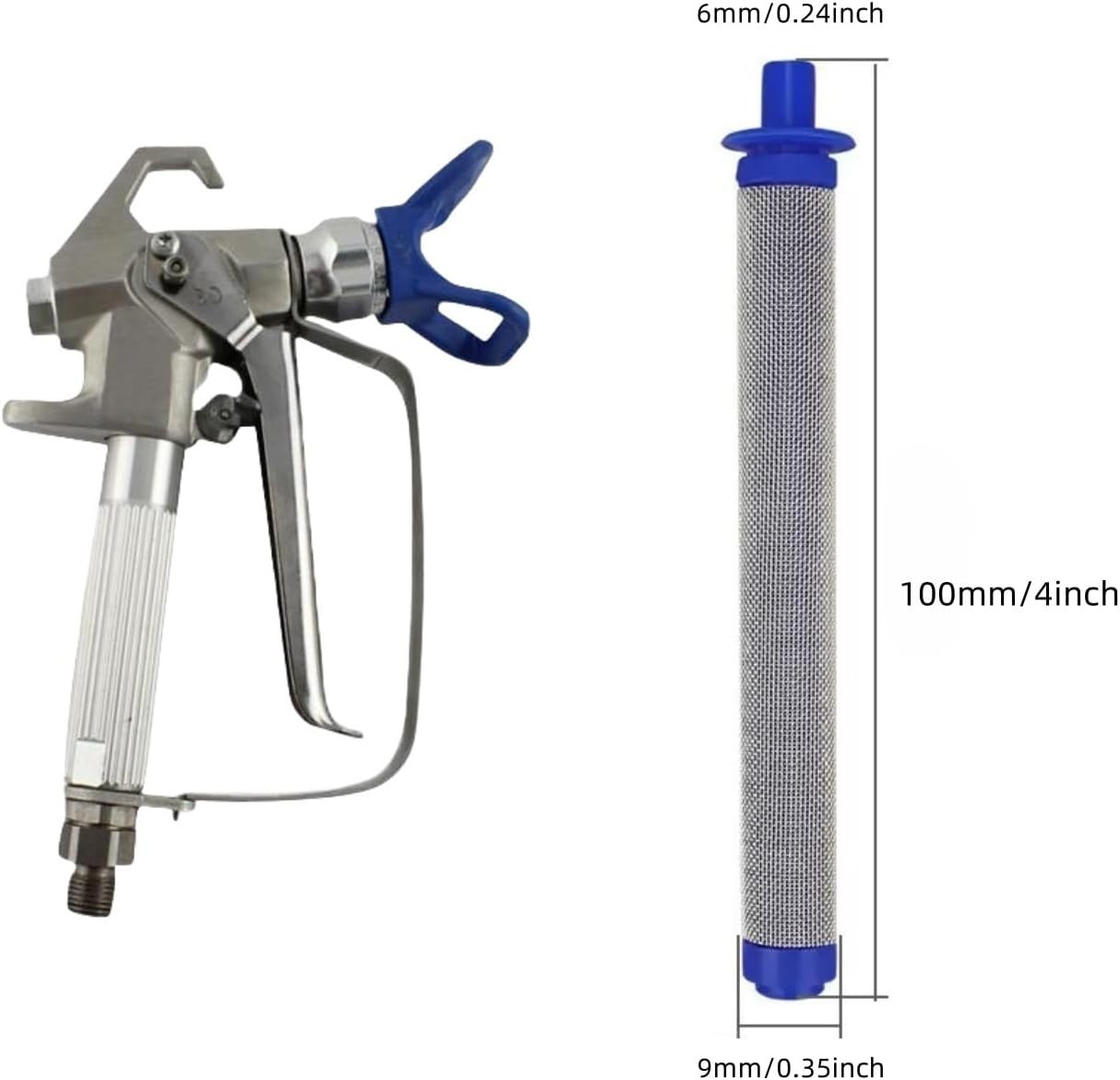 Heavy-Duty Airless Spray Gun Filter Kit 288749 with 288716 Suction Filter