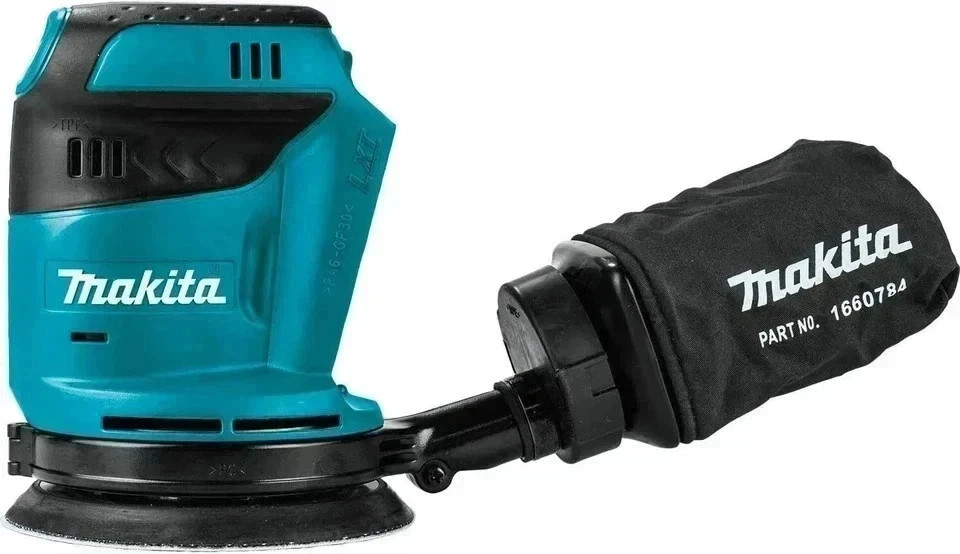 Makita DBO180Z Cordless Body Only Cordless 18 V Li-ion Random Orbit Sander, 125