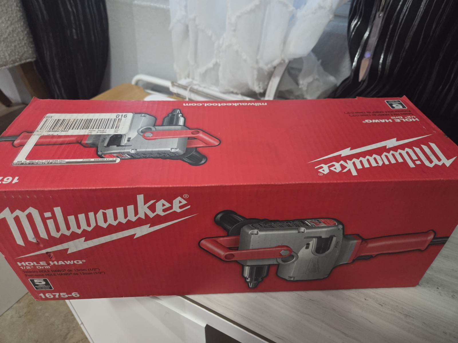 Milwaukee 1675-6 1/2 inch Hole Hawg Corded Drill