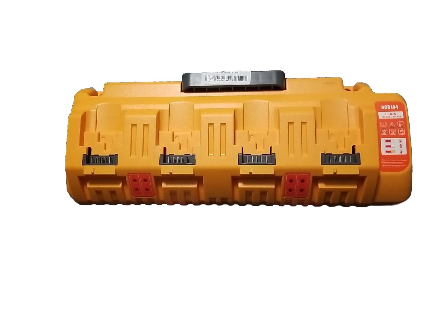 DCB104 LI-ION 12V Four Port Multi Charger Batteries Not Included. New