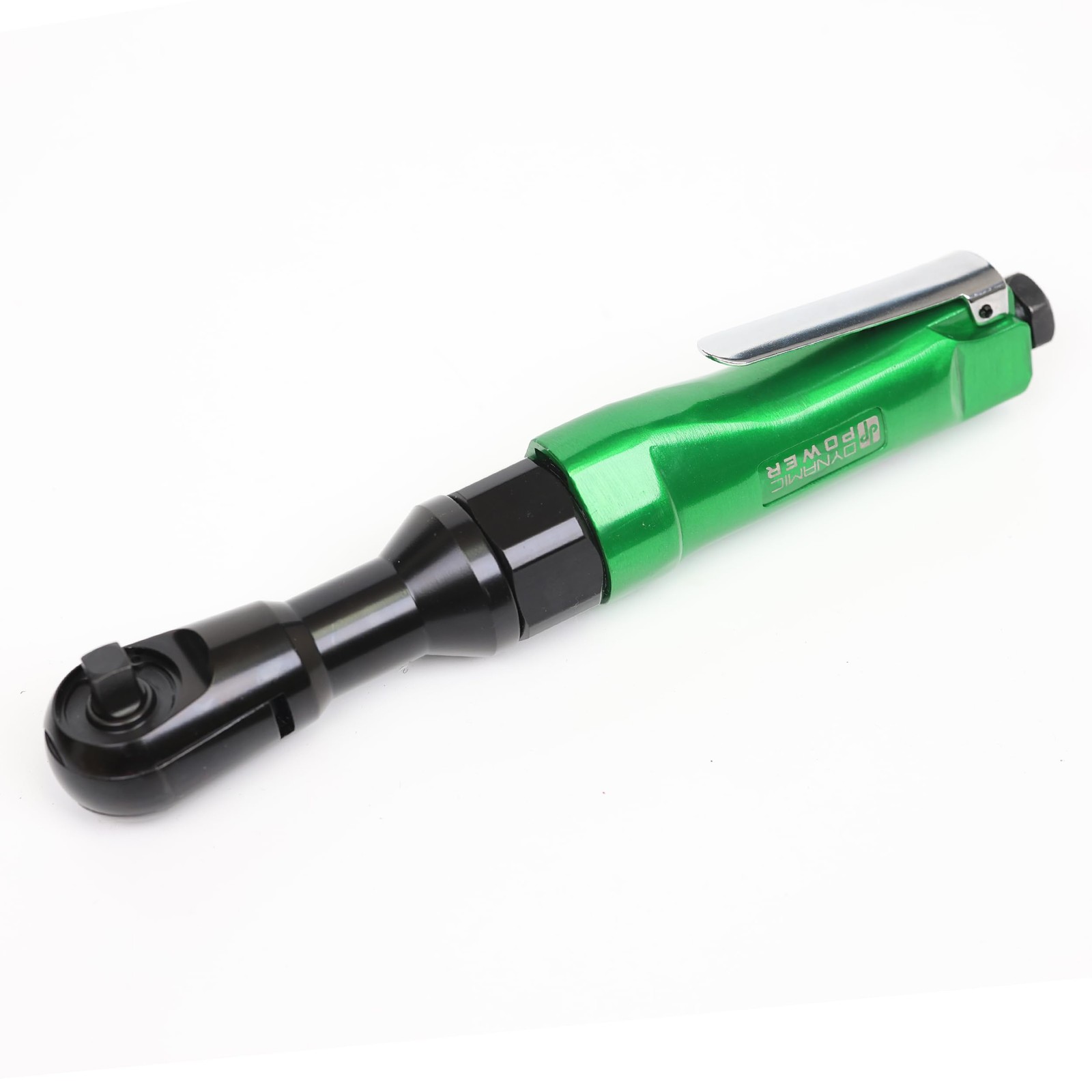 3/8 inch Professional Air Ratchet Reversible (Green&Black) MAX. TORQUE:45 FT-LBS