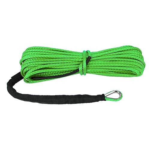 5600.3224 « The Devil&rsquo;s Hair » Synthetic ATV / UTV Winch Rope – Lime Green