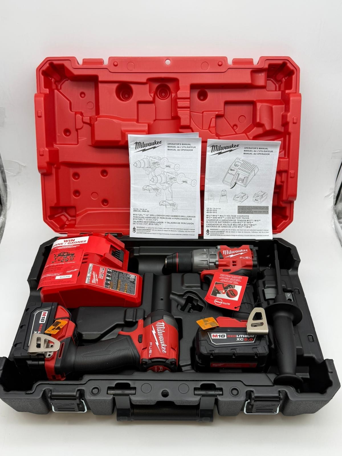 Milwaukee M18 FUEL 3697-22 Drill & Impact Combo Kit